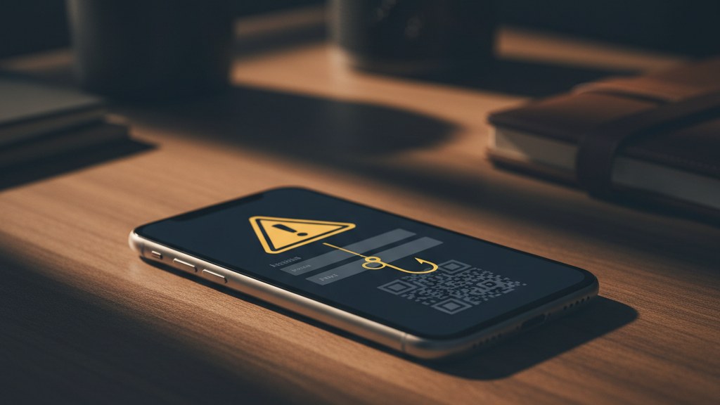 Gef&auml;lschter Bankbrief mit QR-Code: Quishing per Post erkennen